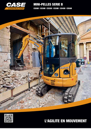 Miniexcavadoras Case CX35B ZTS