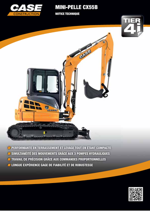 Miniexcavadoras Case CX55B ZTS