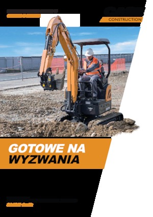Miniexcavadoras Case CX17C
