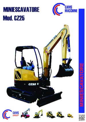 Miniexcavadoras Cams CZ25