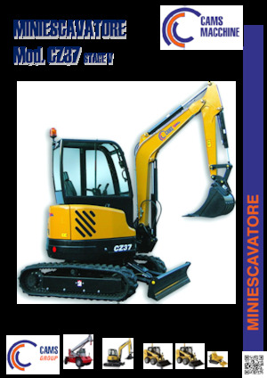 Miniexcavadoras Cams CZ37