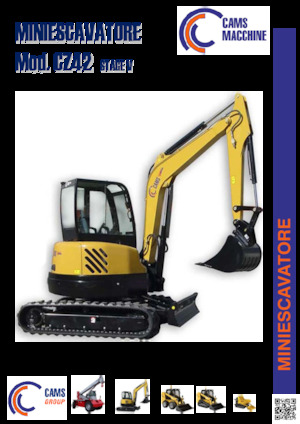 Miniexcavadoras Cams CZ42