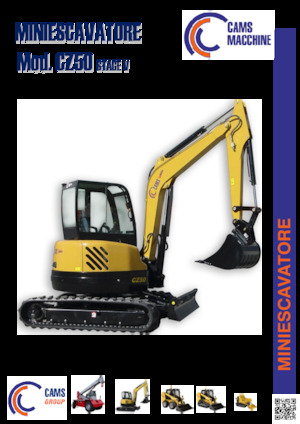 Miniexcavadoras Cams CZ50