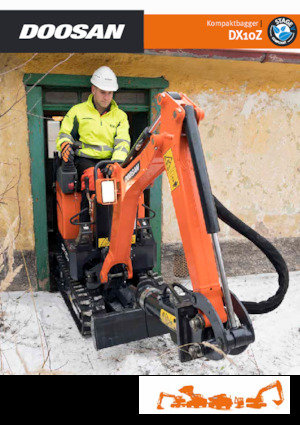 Miniexcavadoras Doosan DX10Z