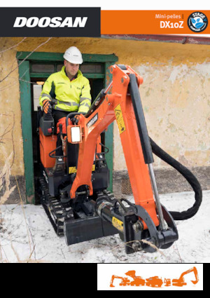 Miniexcavadoras Doosan DX10Z