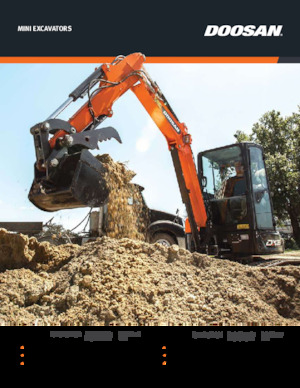 Miniexcavadoras Doosan DX50-5K
