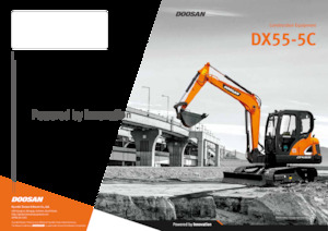 Miniexcavadoras Doosan DX55-5C