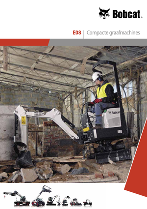 Miniexcavadoras Bobcat E08