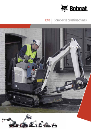 Miniexcavadoras Bobcat E10