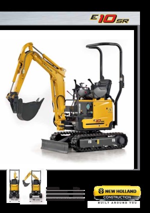 Miniexcavadoras New Holland E10SR