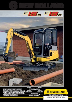 Miniexcavadoras New Holland E16B