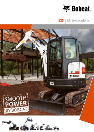 Miniexcavadoras Bobcat E25