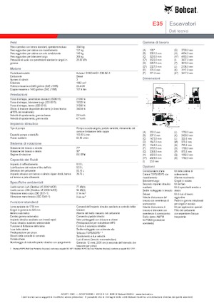 Miniexcavadoras Bobcat E35