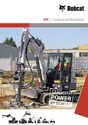 Miniexcavadoras Bobcat E45