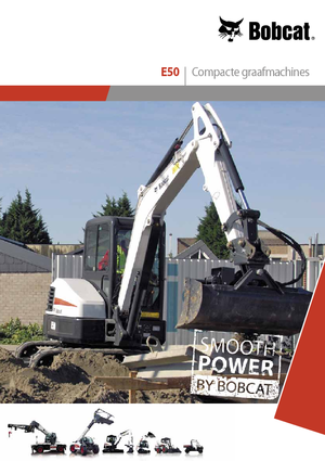 Miniexcavadoras Bobcat E50z