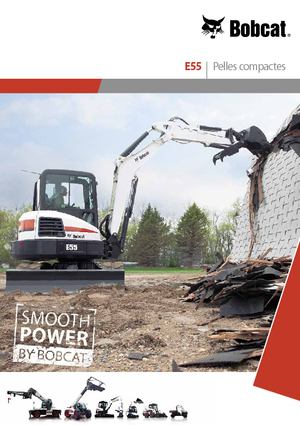 Miniexcavadoras Bobcat E55