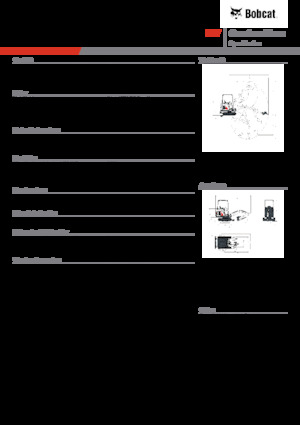 Miniexcavadoras Bobcat E17