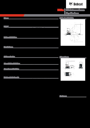Miniexcavadoras Bobcat E17z