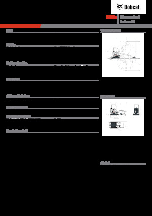 Miniexcavadoras Bobcat E17z