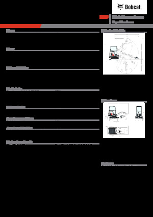 Miniexcavadoras Bobcat E19