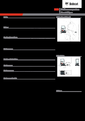 Miniexcavadoras Bobcat E19