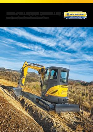 Miniexcavadoras New Holland E19C