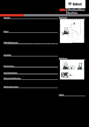 Miniexcavadoras Bobcat E35z