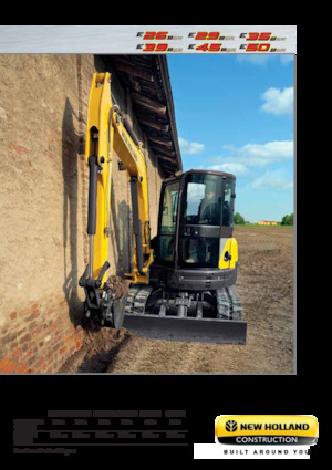Miniexcavadoras New Holland E50B