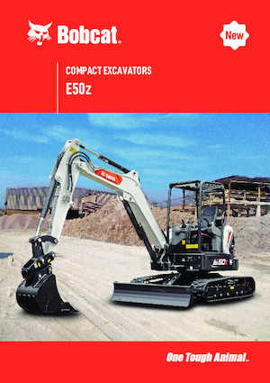Miniexcavadoras Bobcat E50z