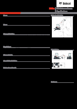 Miniexcavadoras Bobcat E55z