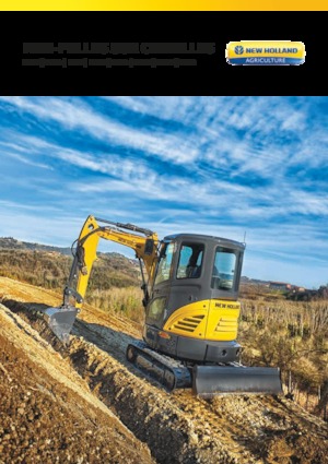 Miniexcavadoras New Holland E18C