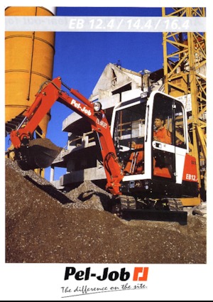 Miniexcavadoras Pel-Job EB 12.4