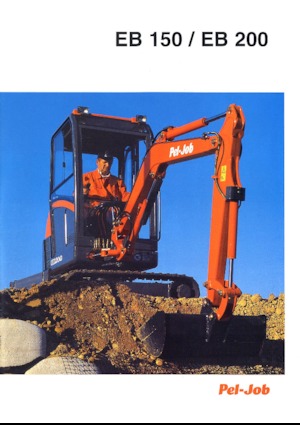 Miniexcavadoras Pel-Job EB 150 XTV **