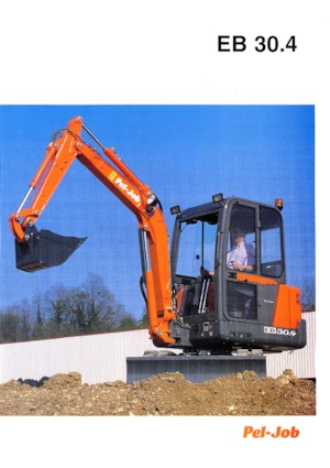 Miniexcavadoras Pel-Job EB 30.4