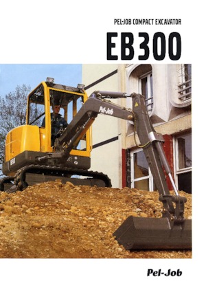 Miniexcavadoras Pel-Job EB 300 XT