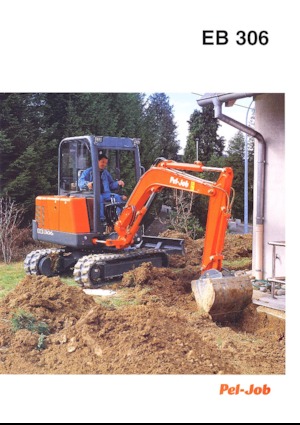Miniexcavadoras Pel-Job EB 306