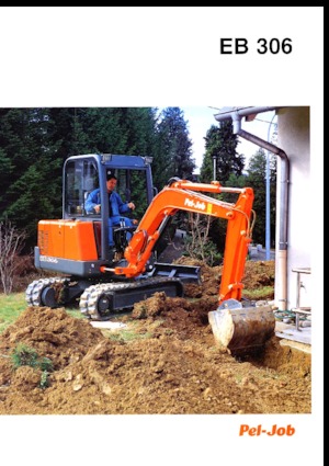 Miniexcavadoras Pel-Job EB 306