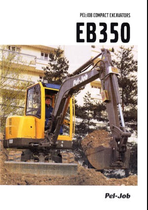 Miniexcavadoras Pel-Job EB 350 XT