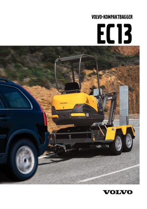 Miniexcavadoras Volvo EC13XTV