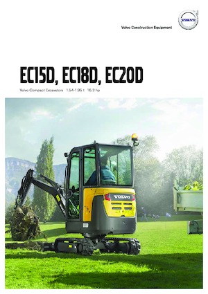 Miniexcavadoras Volvo EC18D