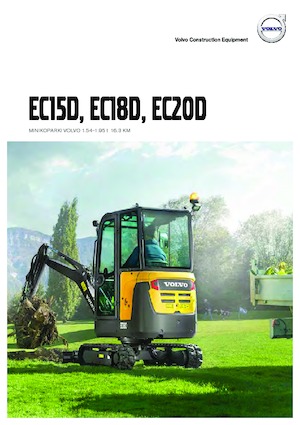 Miniexcavadoras Volvo EC18D