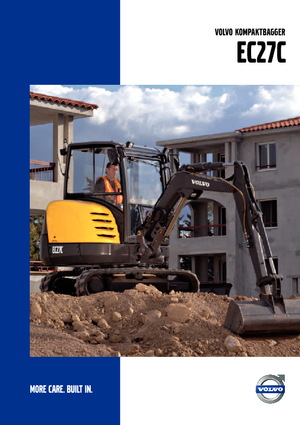 Miniexcavadoras Volvo EC27C