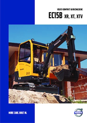 Miniexcavadoras Volvo EC15B XT