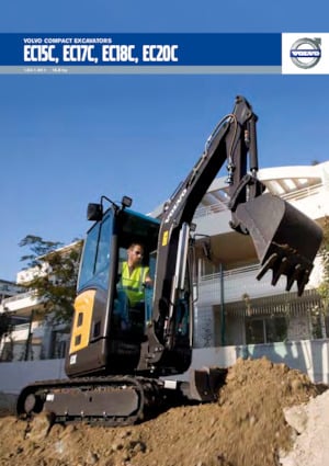 Miniexcavadoras Volvo EC15C