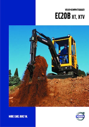 Miniexcavadoras Volvo EC20B XT