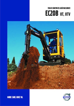 Miniexcavadoras Volvo EC20B XTV