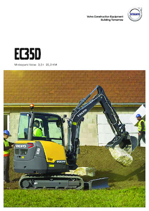 Miniexcavadoras Volvo EC35D