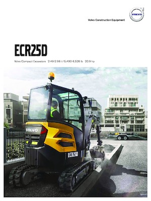 Miniexcavadoras Volvo ECR25D