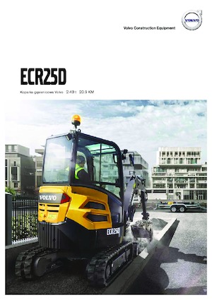 Miniexcavadoras Volvo ECR25D