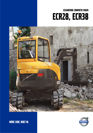 Miniexcavadoras Volvo ECR28